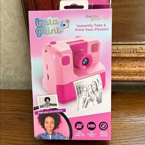 Gabba Goods Insta Print HD camera with inkless thermal printing.